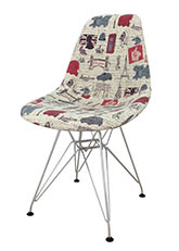 Silla Eames Paris Tela Paris